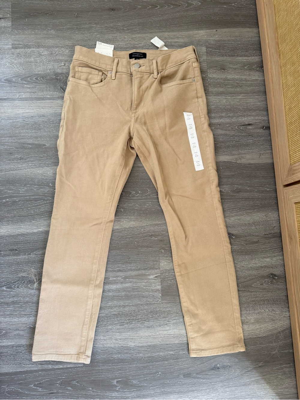 Banana Republic Mid Rise Girlfriend Jeans - Tan